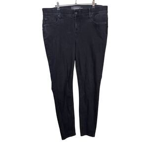 Torrid Bombshell Skinny Jeans Womens 18T Black High Rise Premium Stretch